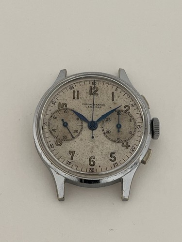 Quadrante Cronografo Lonares/Landeron Per 48, 248, 51, 149 - Vintage Nuovo