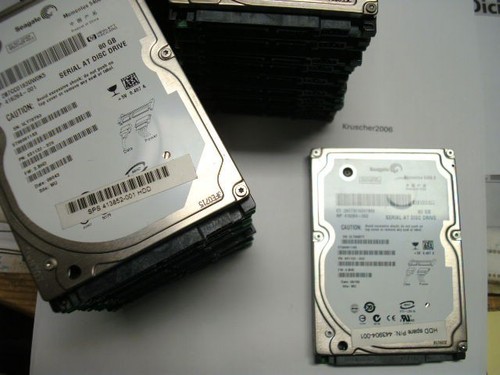 Seagate Momentus 2,5 Zoll SATA Laptop Notebook Festplatte 80GB Formatiert!