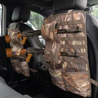 2pc Seat Back Gun Rack, Gun Sling Bag, Camo Front Seat Gun Organizer Holder