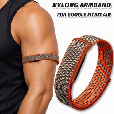 Nylon Sports Adjustable Loop Armband Bicep Strap For Google Fitbit Air Pre-Sale