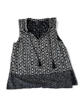 Lucky Brand Women's Sleeveless Top with Tassels Size Small