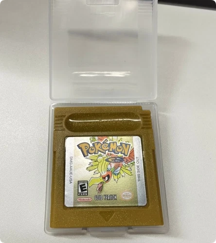 Game Card Gold Version For Nintendo Gameboy Colour GBC US STOCK Fast Shipping