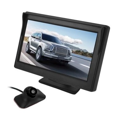 Wired Backup Camera for Car No Signal Loss or Delay, with 5  Inch Display 
