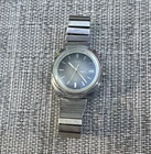Timex Automatic Men's Day/Date Blue Sunburst Dial Silver Metal Bracelet Watch