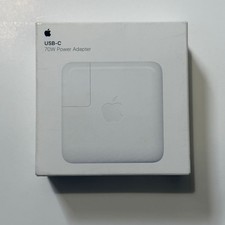 Genuine New Apple USB-C Power Adapter 70W   MXN53AM/A, White