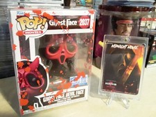 Funko Pop! Ghost Face, Devil Metallic #2037! ¡Con tarjeta coleccionable Brilla en la oscuridad!