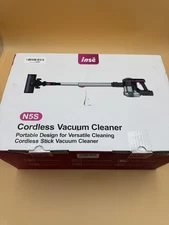 INSE N5S Cordless Handheld Stick Upright Vacuum Cleaner- pink, NEW IN BOX w/BATT