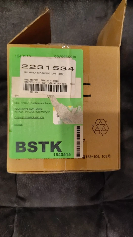 NEC NP03LP 1161123 Projector Replacement Lamp Bulb Unit - New Sealed - Image 2 of 4