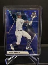 2021 Mosaic Baseball Kyle Lewis Blue Quick Pitch Prizm /85