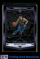 2018-19 Panini Obsidian #77 Kevin Knox II Electric Etch Purple #/49