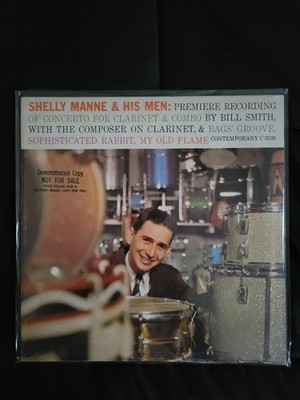 Shelly Manne & His Men(V.6).Concerto Clarinet & Combo.Orig.Contemporary 3536.Vg+