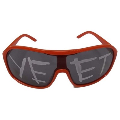 Yeet Adult Sunglasses Sports Shades for Main Event Jey Uso Costume