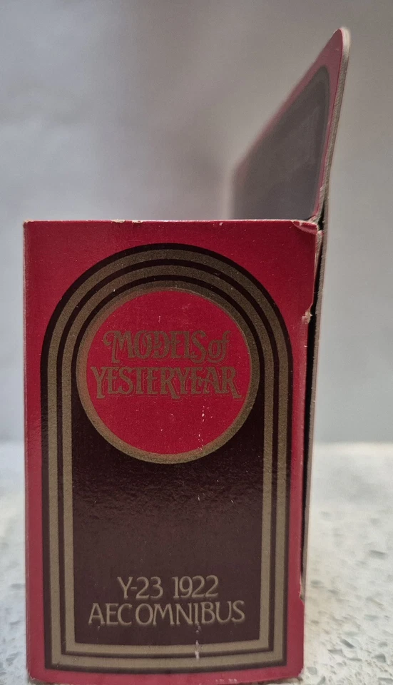 Matchbox Models of Yesteryear Y-23 1922 AEC Omnibus 'Lifebuoy Soap' - Image 2 of 4