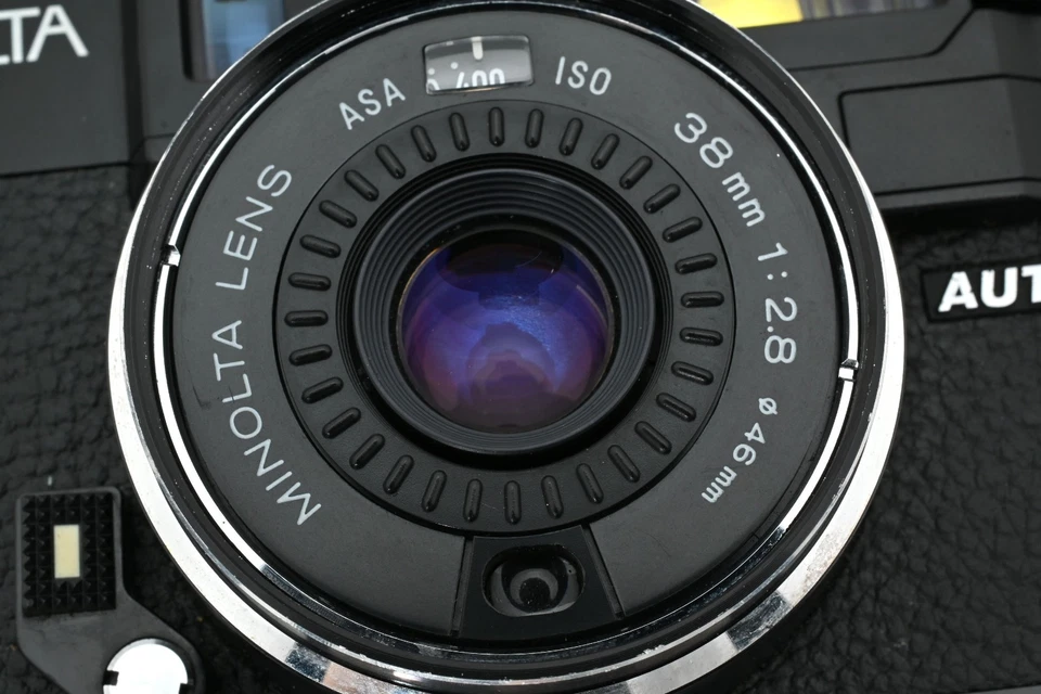 【 MINT w/ Strap&Case 】Minolta Hi-Matic AF2 Point & Shoot 35mm Film Camera JAPAN - Image 2 of 4