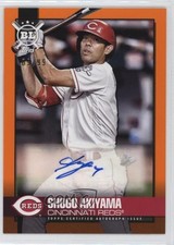 2021 Topps Big League Electric Orange /99 Shogo Akiyama #BLA-SA Auto ok2