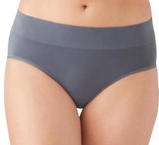 Wacoal Feeling Flexible Brief Underwear Women's 5-S Folkstone Gray Pull On