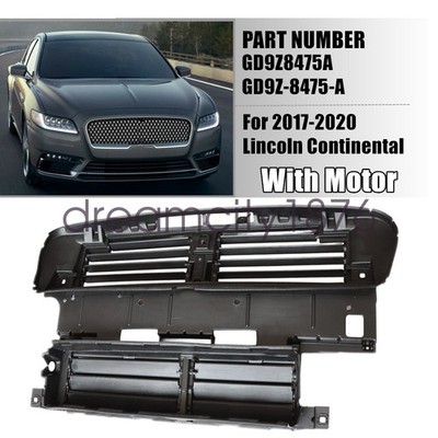 Radiator Active Grille Shutter w/Motor Assembly For 17-20 Lincoln Continental