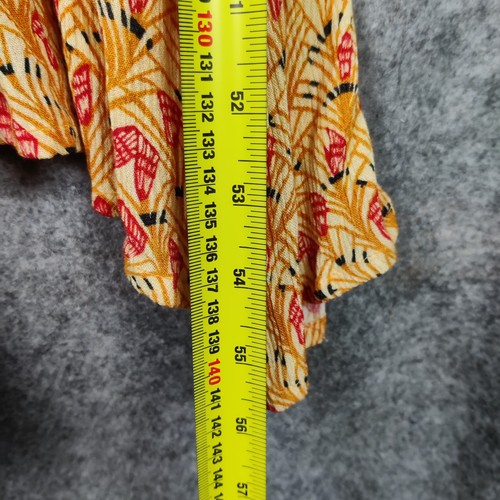 Maison Hotel Dress Size Small Yellow Maxi Floral Boho Halterneck Strappy NWT - Picture 16 of 20