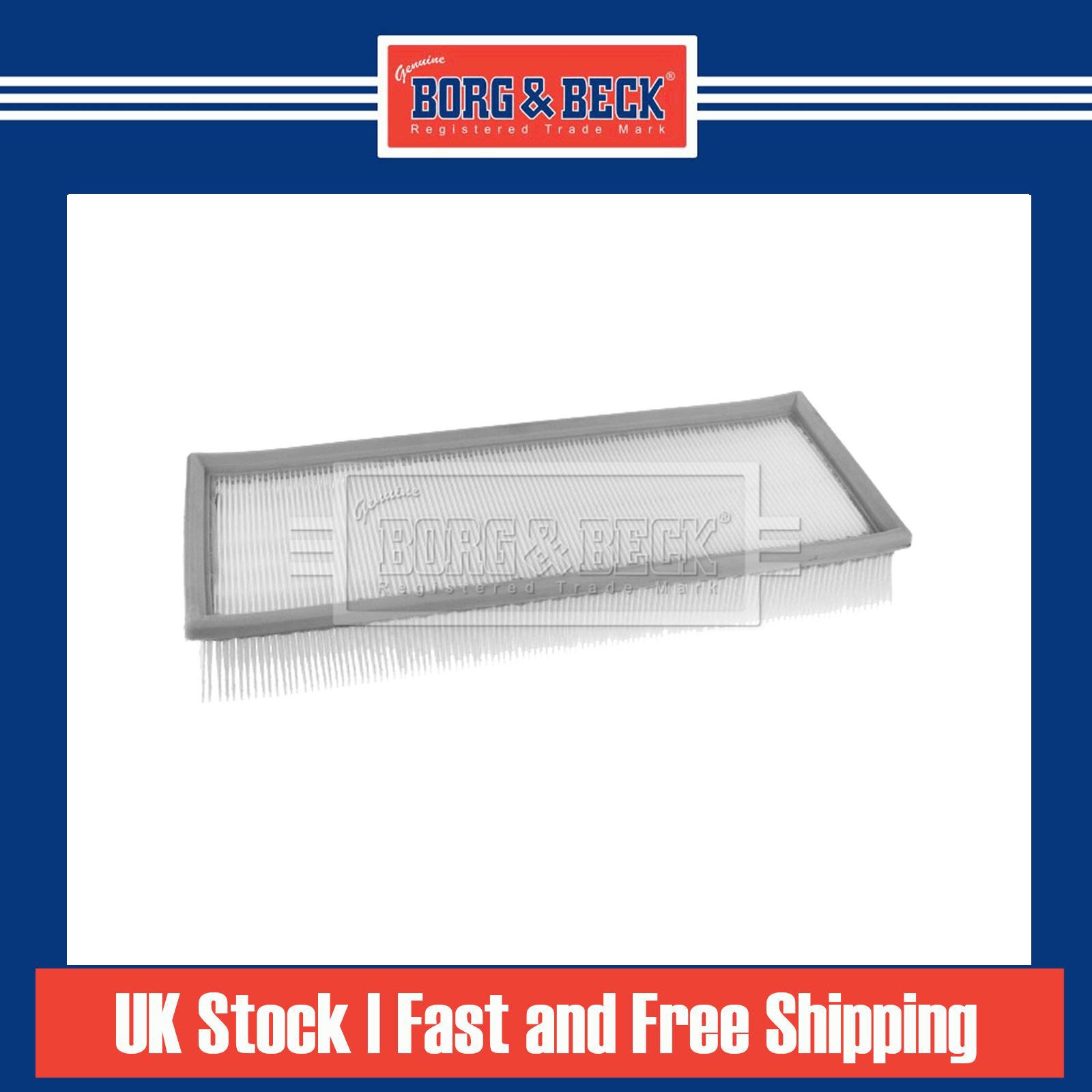 Borg & Beck BFA2451 Air Filter Engine Maintenance Service Fits Ford Mondeo - Image 4