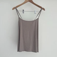 Beyond Yoga Tank Top Womens 2X Strappy Cut Out Featherweight Drift Away Sleep