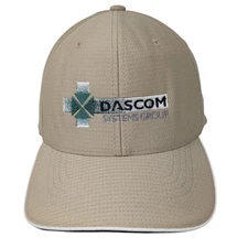 Dascom Systems Group Sanyo Fitted Baseball Cap Beige One Size Flexfit Yupoong
