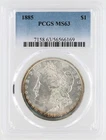 1885 Morgan Silver Dollar PCGS MS63 S$1 Philadelphia Minted No Reserve