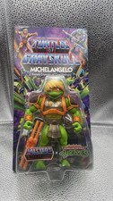 MOTU X TMNT Turtles Of Grayskull Full Wave 1 Leonardo Donatello He-Man ManAtArms