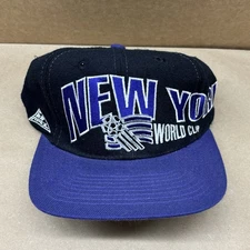 Vintage 1994 NEW YORK NY World Cup Soccer Apex One Snapback Hat - NWOT