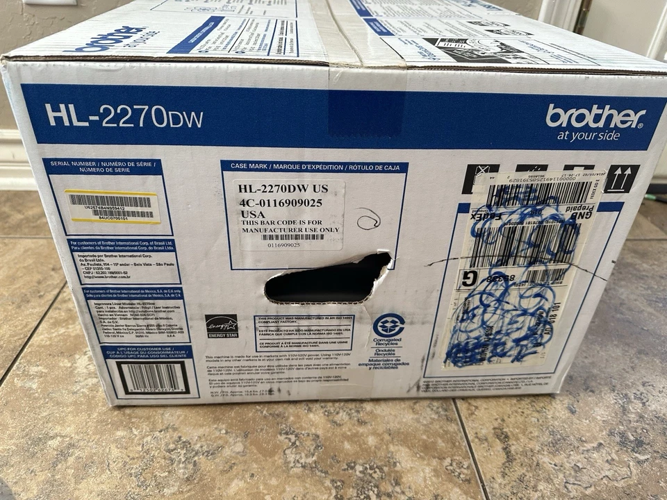 Brother HL-2270DW Laser Printer - Image 4 of 4