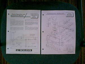 BOLENS SNOWTHROWER ATTACHMENT MODEL # 18042-01 OWNER & PARTS MANUAL 5