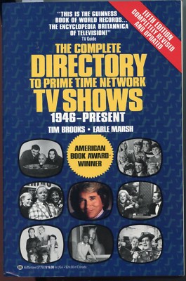 Complete Directory to TV Shows: 1946 to Present. Paperback Edition 