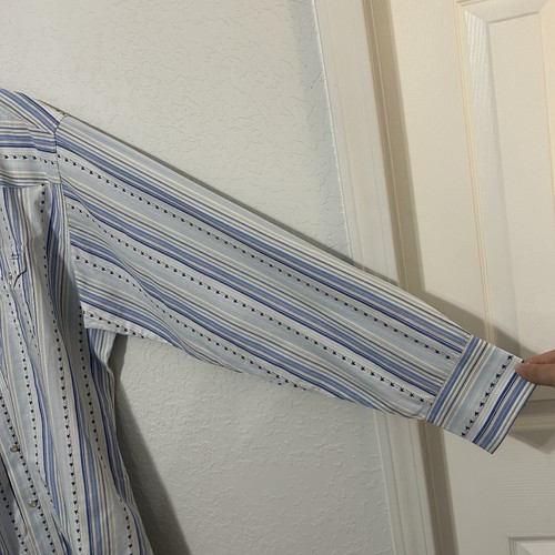 Twenty Xtreme Men’s Long Sleeve Button Down Size XL Wrangler Pearl Snap Buttons - Picture 5 of 9