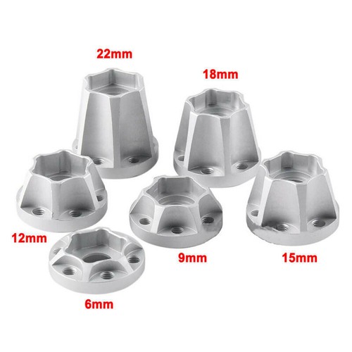12mm Wheel Hex Hub For 1/10 RC Crawler SCX10 TRX4 1.9" 2.2" Beadlock Wheel Rim - Picture 10 of 10