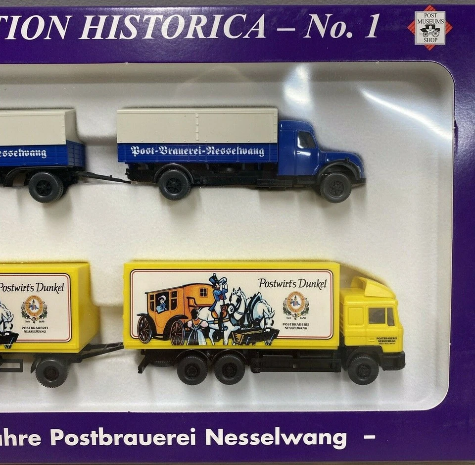 Marklin WIKING PMS 82-10 "Post - Branerrei" Trucks and Wagons. Mint. - Image 4 of 4