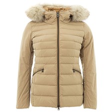 Peuterey Elegant Beige Polyester Jacket For Women