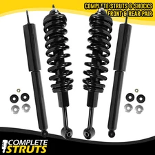 2005-2015 Toyota Tacoma Quick Complete Struts w/ Coil Springs & Rear Shocks