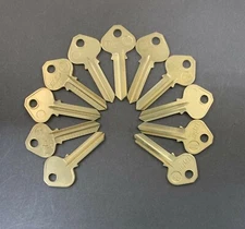 Lots of 2/5/10 A1011S 57SA Type 6 Pin Key Blanks for Corbin Russwin 6962 Keyway
