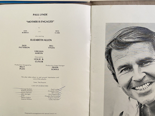 Da Burt Reynolds a Paul Lynde DIECI ANNI '70 STOCK ESTIVI B'DWAY PROGRAMMI SOUVENIR - Foto 12 di 12