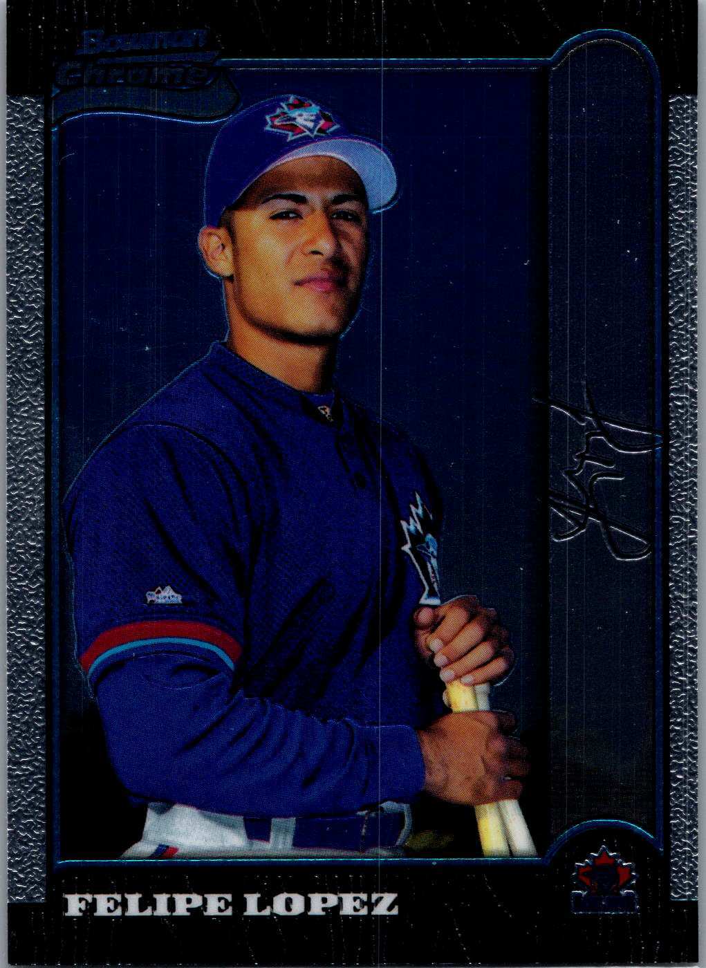 Felipe Lopez #346 1999 Bowman Chrome Rookie Toronto Blue Jays