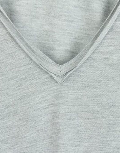 Eleven Paris Basic Big V T Shirt Homme A Manches Longues Gris Eptp002 Ebay