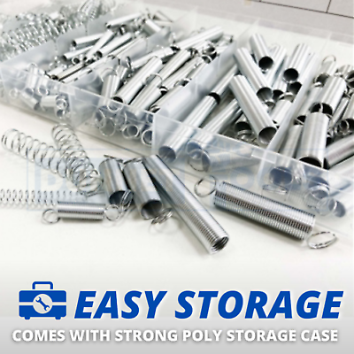 Compression Spring Set Extended Expansion Tension Springs 200 Piece ...