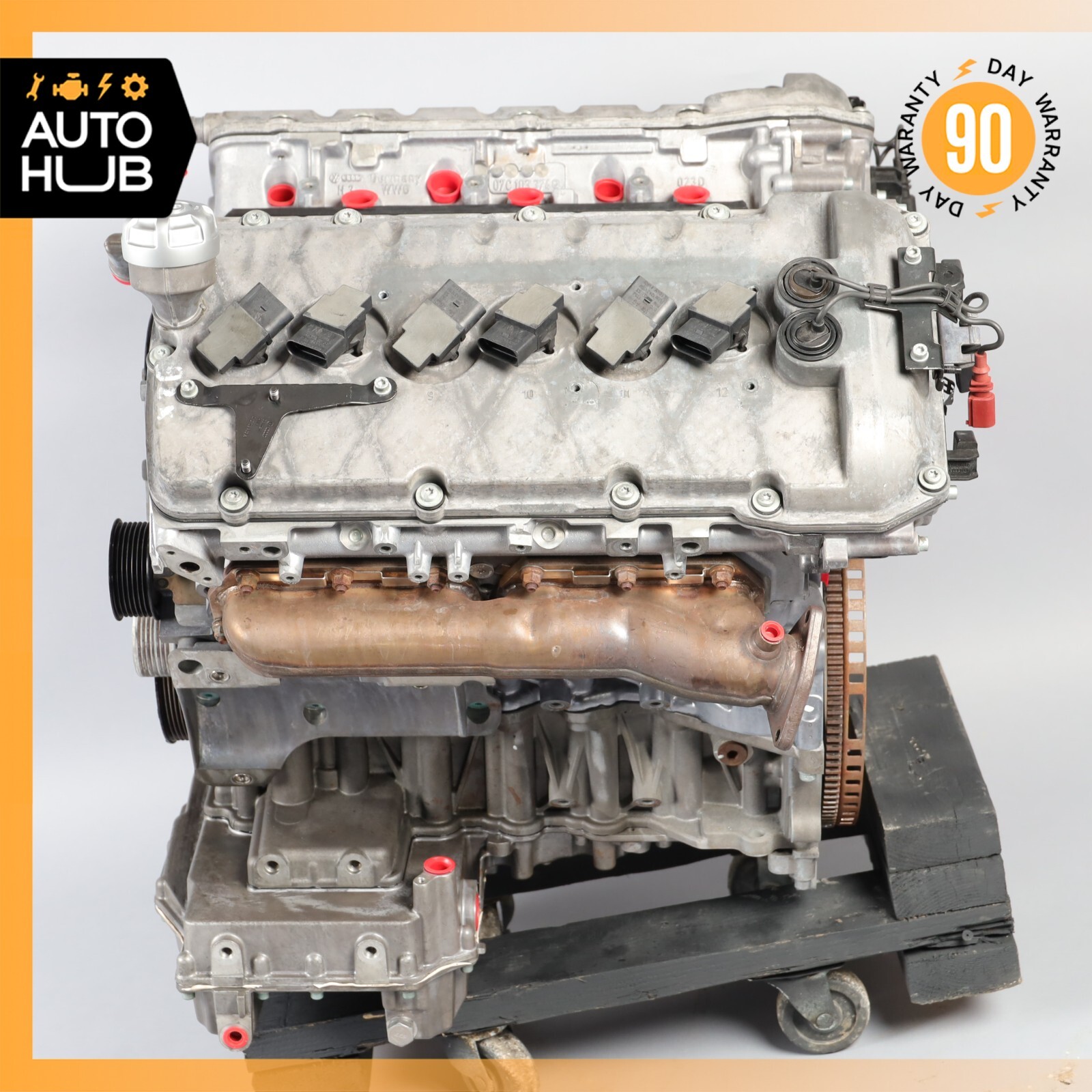 03-13 Bentley Continental GT Flying Spur 6.0L W12 Engine Motor Assembly OEM 92k