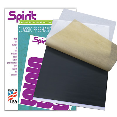 20x Tattoo Matrizenpapier 4 lagig Übertragungspapier Transferpapier DINA4 SPIRIT