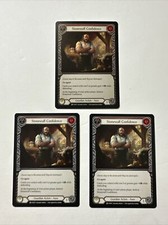 3x Stonewall Confidence Red (1x Foil) Playset Welcome to Rathe Flesh and Blood