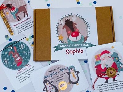 Personalisierte magische Weihnachtsidee. Individuelle Weihnachtsgeschenkidee Adventsbox
