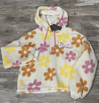Grayson Threads Barbie Sherpa Hoody Sweatshirt Sz M