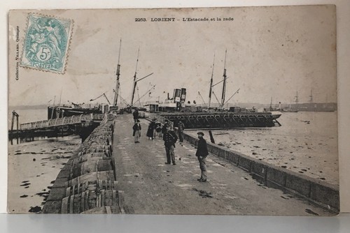 Lorient - CPA 56, Lorient, Les quais (pk92024