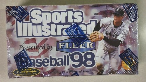 1998 Fleer Sports Illustrated Baseball 24 Pack Factory Sealed Box-Great Inserts!