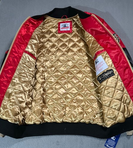 Detroit Tigers Starter MLB Black History Month Sports Bomber Jacket Sweater XL - Picture 5 of 22