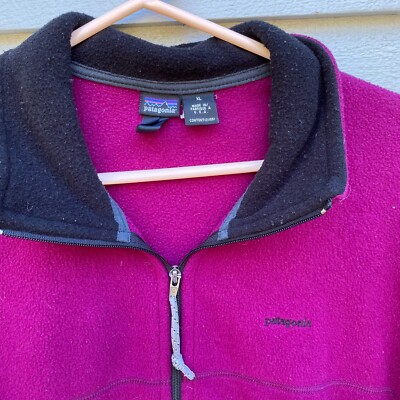 Patagonia XL Magenta Fleece Jacket X-Large Ski Snowboard
